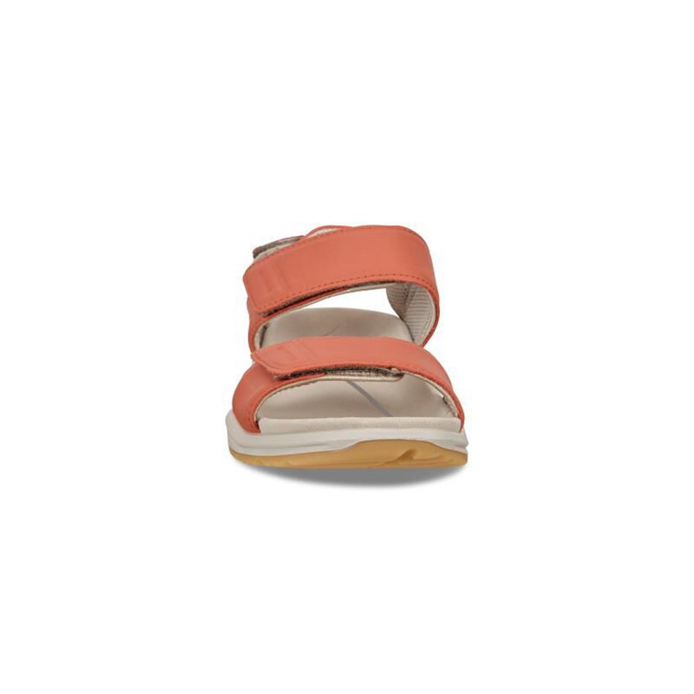 ECCO Womens Sandals Apricot - X-Trinsic Flat - ZTS-085963